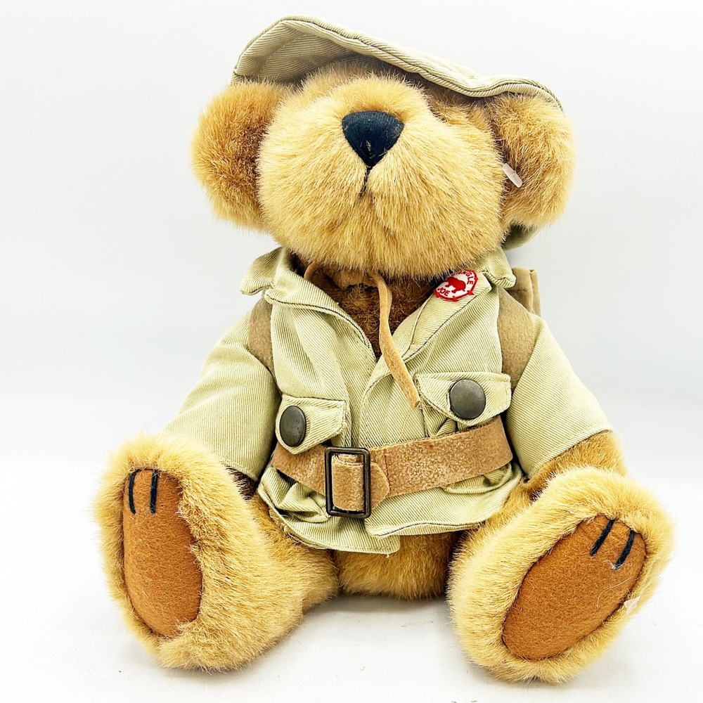 Jungle Joe's Safari Friends Jungle‎ Joe Plush Bear Safari Outfit Talks